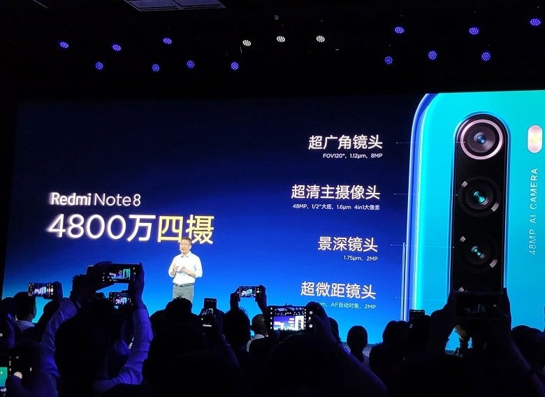 camera của Xiaomi Redmi Note 8