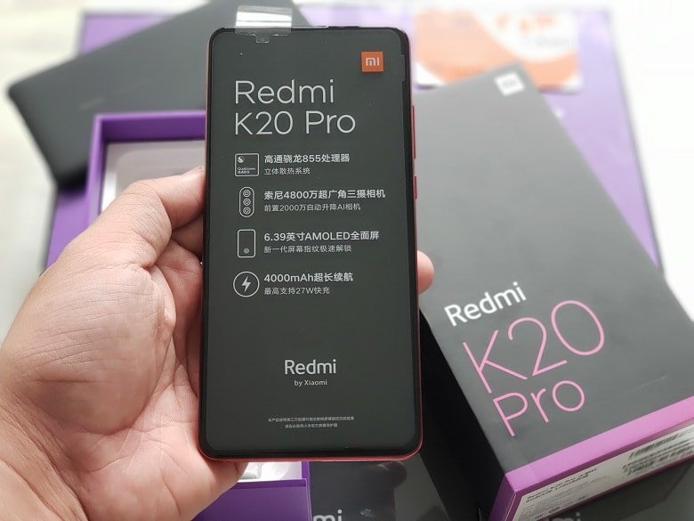 Thiết kế mặt trước Xiaomi Redmi K20 Pro (6GB | 64GB)