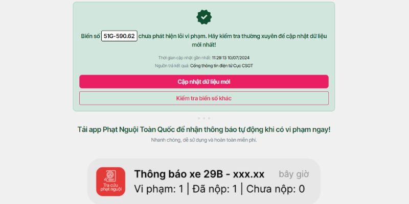 Cách tra cứu phạt nguội tại TP.HCM nhanh chóng