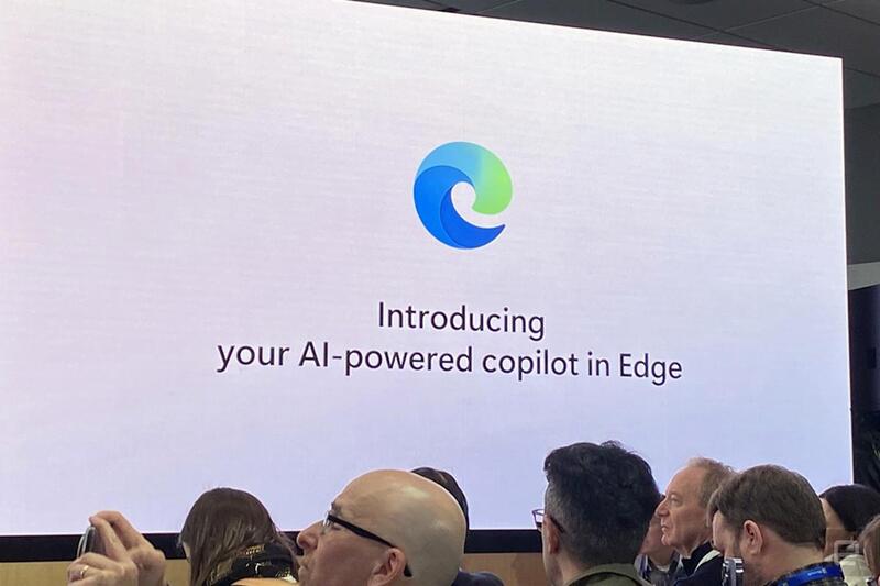 Giao diện Microsoft Edge tích hợp Copilot AI