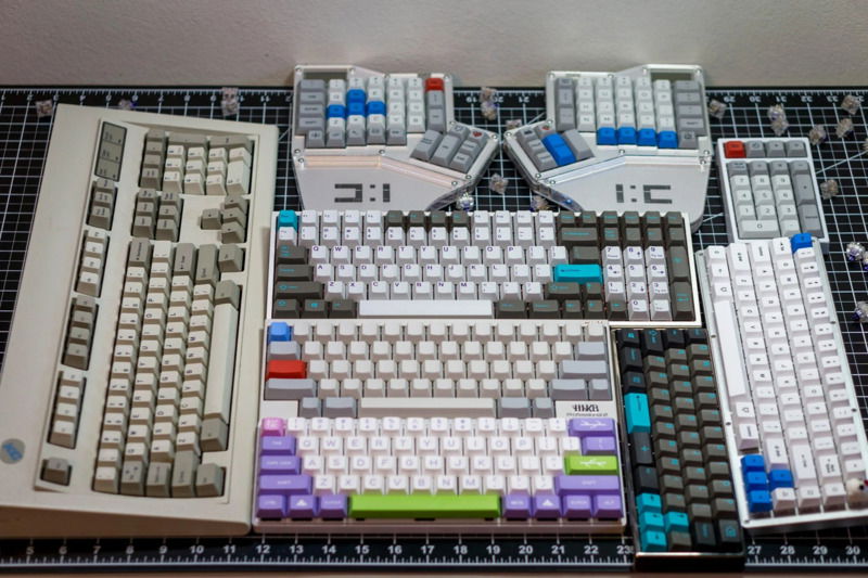 Nhiều loại bàn phím: TKL, 60%, 75%, fullsize