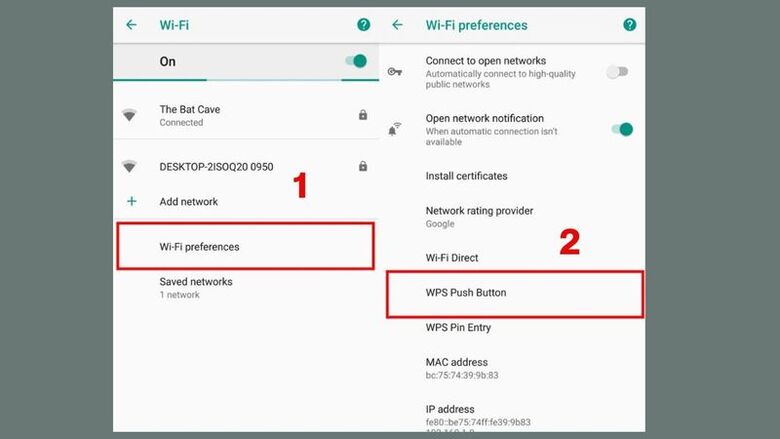 Cài đặt bật tắt WPS trong trang quản trị router