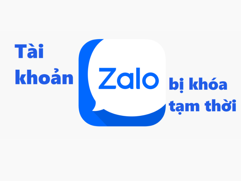 Zalo bị vô hiệu hóa