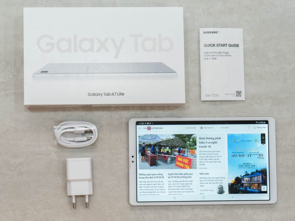 Samsung Galaxy Tab A7 Lite 4G 32GB - Công Ty new seal full VAT