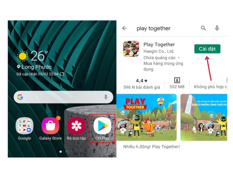 Interfaccia utente di un casinò online su dispositivo mobile