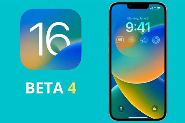 beta 4 ios 16