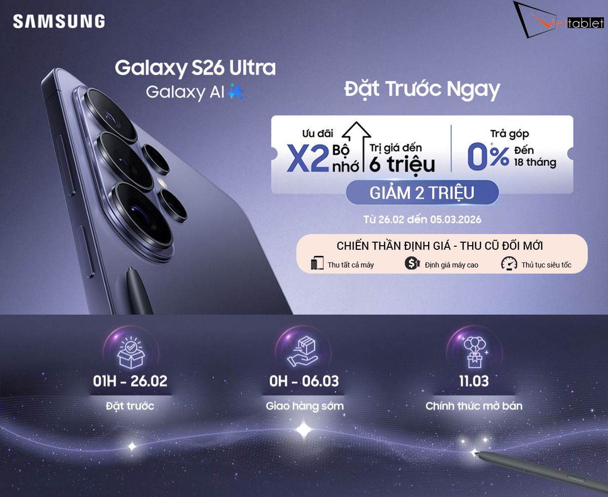 Đặt Hàng Trước Samsung Galaxy S26 5G (12GB - 512GB)