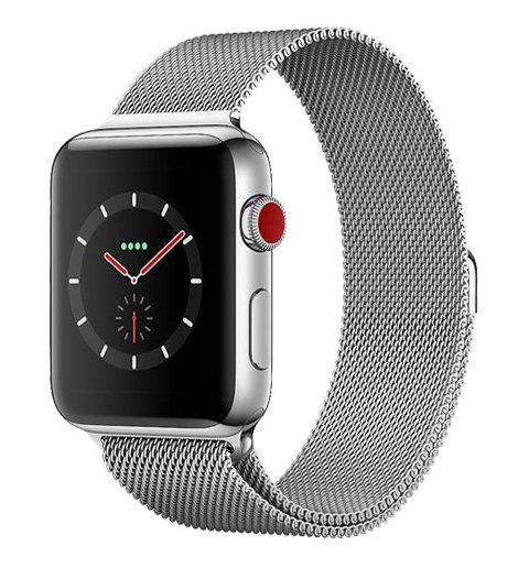 Apple Watch Series 3 (38Mm - 42 Mm) Bản Thép Lte - Like New 99% | Viettablet